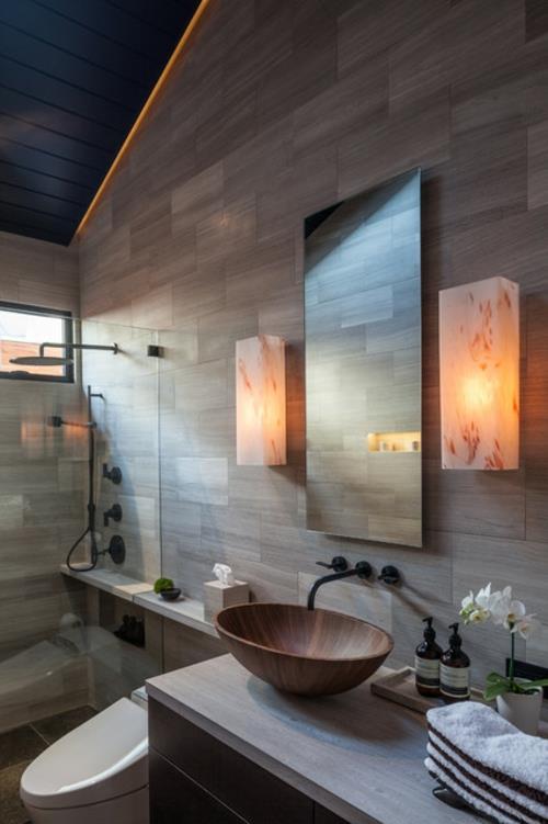 עיצוב חדרי אמבטיה בכיור המראות באוריינט אסיה