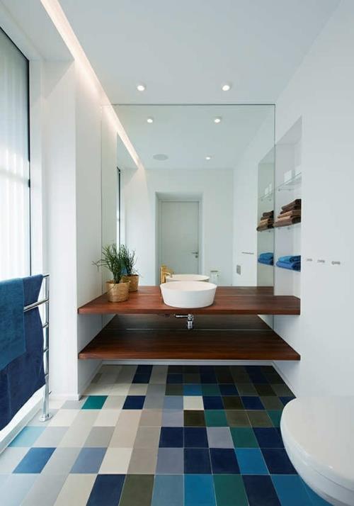 עיצוב צבעים אריחי אמבטיה ואמבטיה