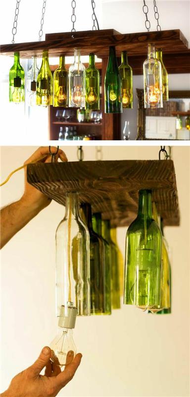 רעיונות upcycling כלי מטבח יוצרים חדש מישן רעיונות יצירה מגניבים DIY רעיונות לעיצוב DIY בקבוקי זכוכית ישנים למטבח