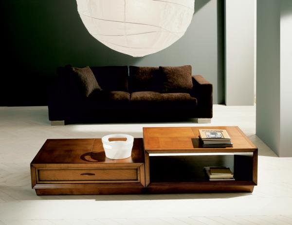 עיצוב שולחן קפה מעץ