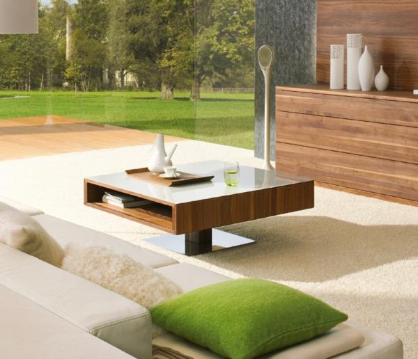 שולחן קפה מעצב שולחן סלון מעץ טבע