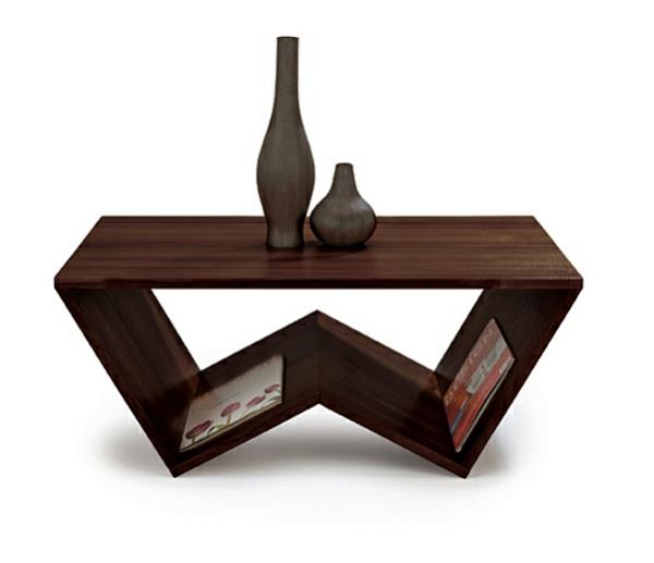 שולחן סלון מעוצב לשולחן קפה מעץ