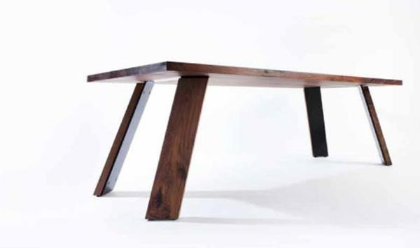 שולחן קפה עשוי מעץ שולחן סלון מסורתי