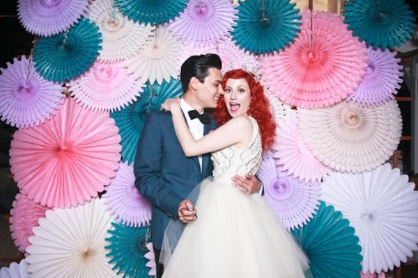 עיגולי רקע רעיונות לדקו חתונה אוריגמי סביב נייר צבעוני