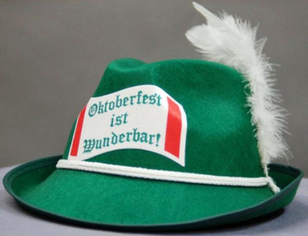 כובע מינכן אוקטוברפסט 2014 אופייני