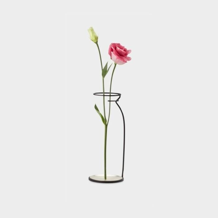 אגרטל פרחים דקורטיבי פריטי נוי יצירתיים מתאר ורדי אגרטלים מזכוכית