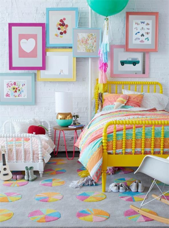 צבע רעיונות חדר ילדים עיצוב חדר ילדים צבעוני