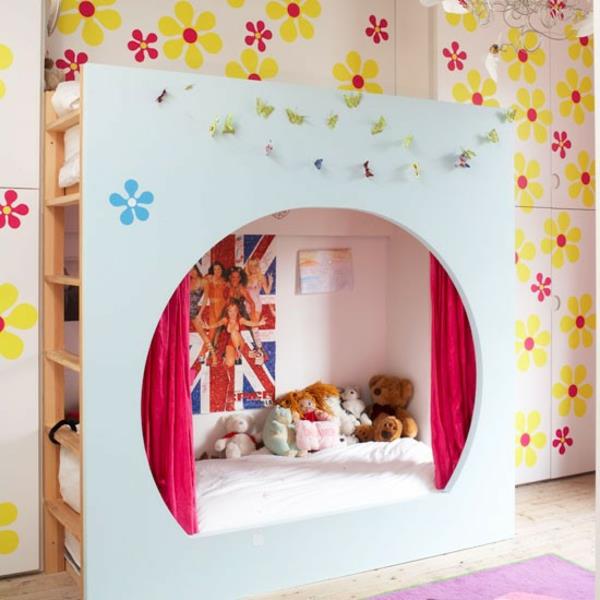 רעיונות צבע לחדרי ילדים עיצוב עליז של חדר הילדים
