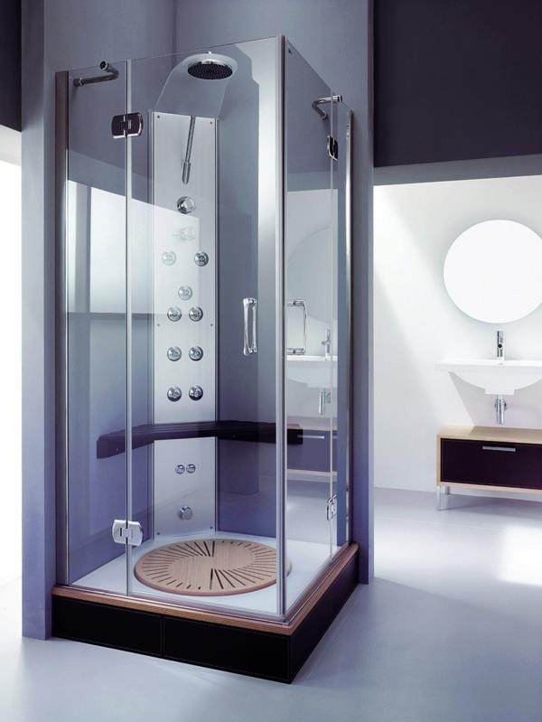 תא מקלחת מודרני אוטומטי מודרני הושלם