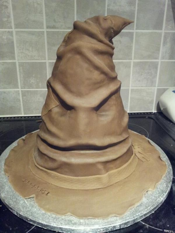 הארי פוטר עוגות קישוט עוגות גדולות דמויות עוגת כובע קסמים