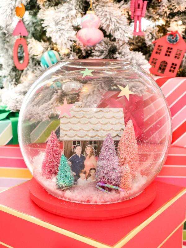 מתנות צילום טינקר לחג המולד - רעיונות יצירתיים והנחיות מתנות משפחתיות שלג גלובוס