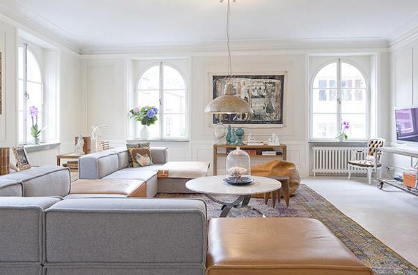 רעיונות לסלון טריים ג'ניפר יאנץ 'ספה מגניבה עיצוב נהדר