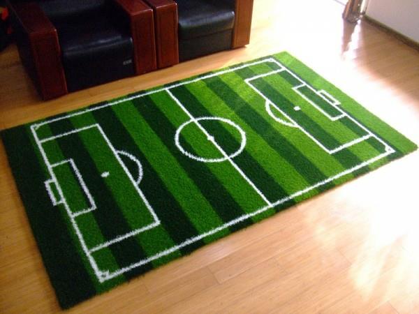 קישוט כדורגל עיצוב אוהדי כדורגל לבית שטיח