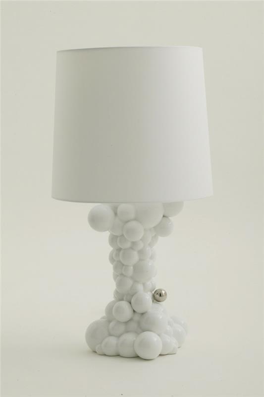 ריהוט מעצבים איטלקי אביזרי בית Bosa בועות מנורת שולחן לבנה
