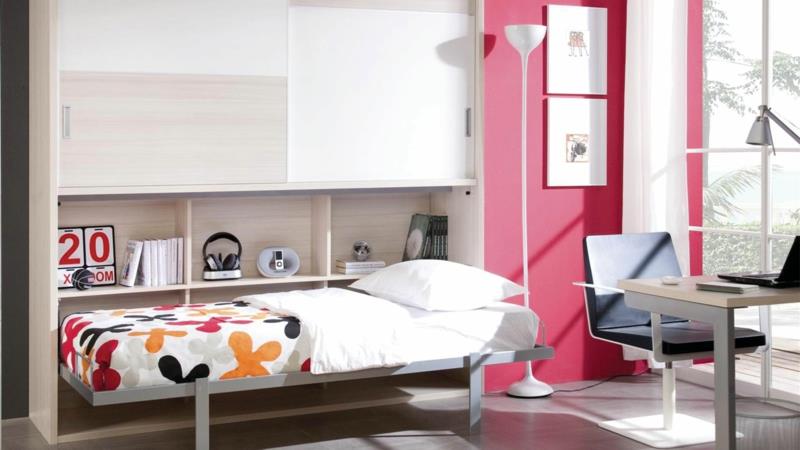 עיצוב חדרי ילדים בנות מיטת מיטה מתקפלת