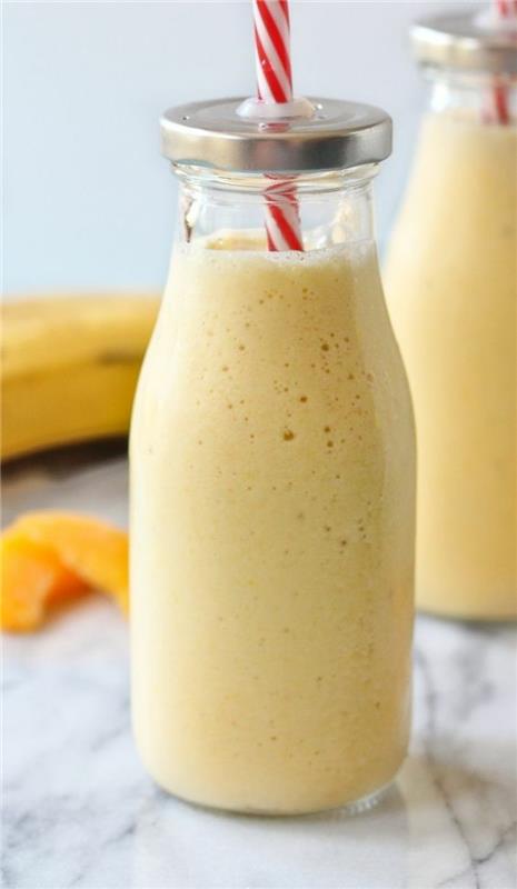 מזונות עתירי חלבון בננה חלב שייק חלבון דיאטה