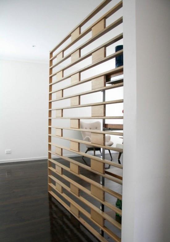 מחלק חדרים עשוי מעץ אלגנטי לשימוש במשרדים