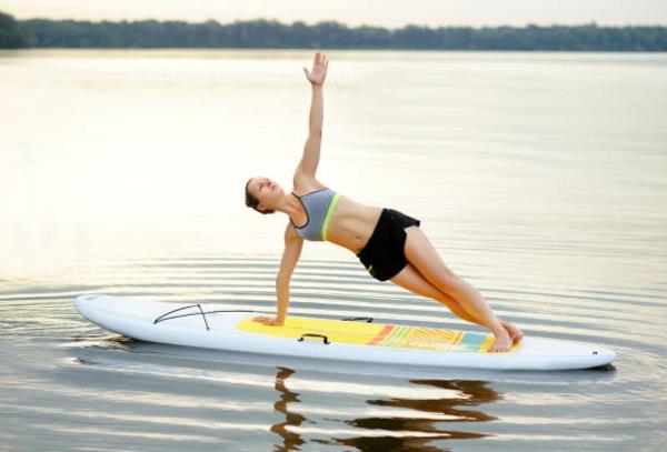 SUP עצות יוגה paddleboard אימון תרגול יוגה