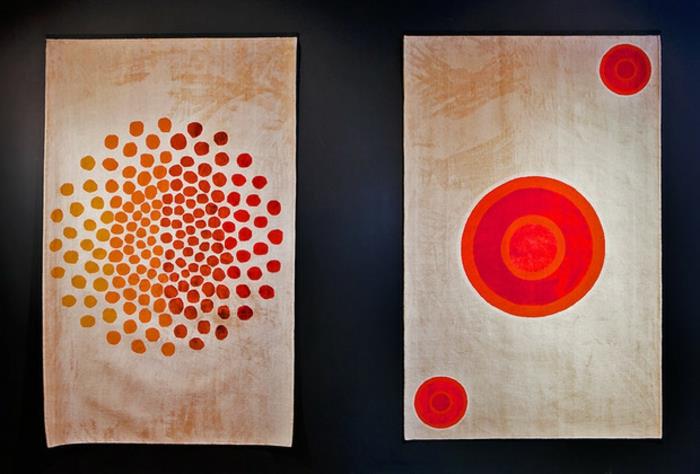 תבנית שטיח מקובעת בדוגמת Atelier Sabine de Gunzburg