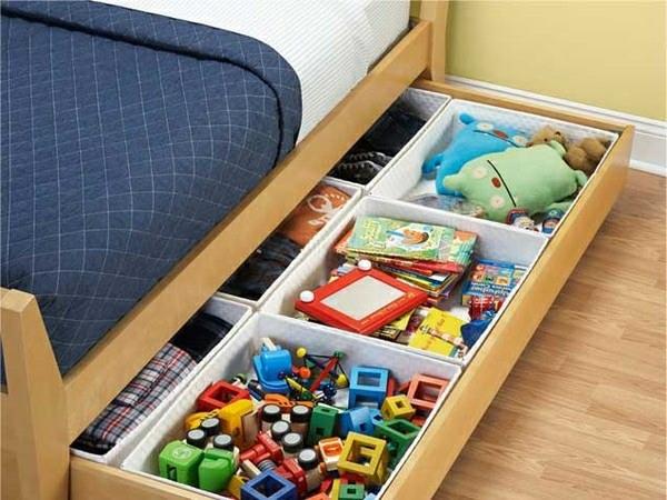 מערכות אחסון חדר ילדים אחסון מיטה