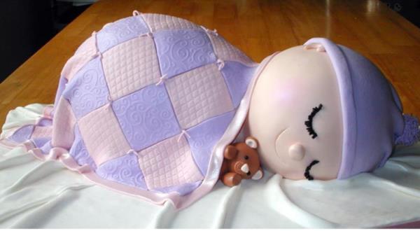 עוגות יוצאות דופן מעוררות השראה ילד ישן