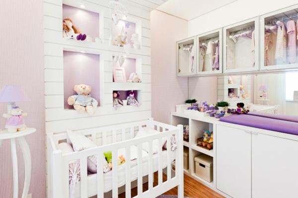 צבעי חדר תינוקות הגדרת רהיטים ריהוט תינוקות סגול