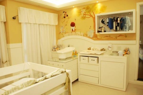 חדר תינוקות עצים קיר קעקוע להגדיר רהיטים מזנון לריהוט תינוקות