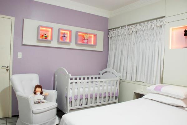 חדר תינוקות-הגדרת-רהיטים-תינוקות-רהיטים-אפור-קיר