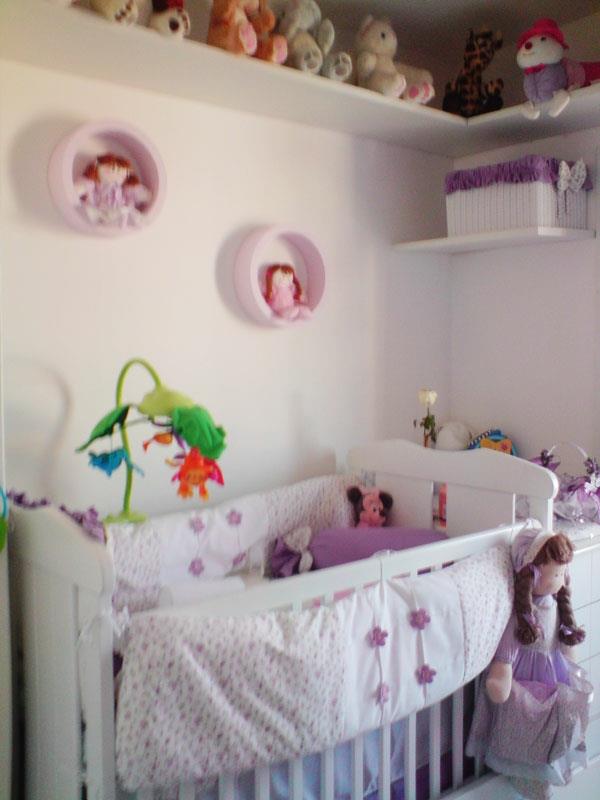 חדר תינוקות לילך מעוצב לחלוטין