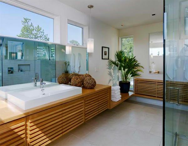 עיצוב אמבטיה עיצוב אמבטיה מראה ריהוט אמבטיה עץ