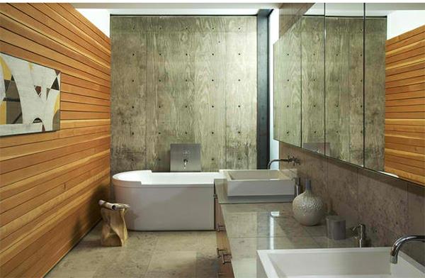חדר אמבטיה כפרי מראה אמבטיה ריהוט אמבטיה