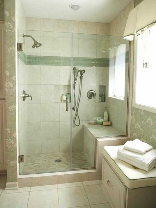 רעיונות לעיצוב אמבטיה אמבטיה מקלחת ירוקה