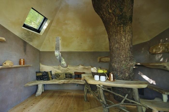 בניין בית עץ יפן בית תה עץ ספות עץ מדפים דלפק