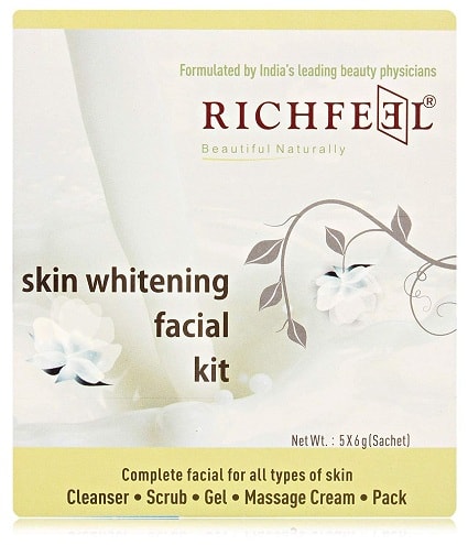 Kit facial blanqueador de piel Richfeel