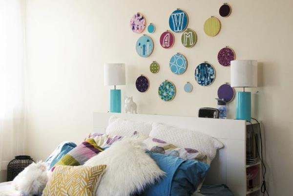 מיטת מיטה לבנות לעצמך רעיונות לעיצוב עבודות קיר