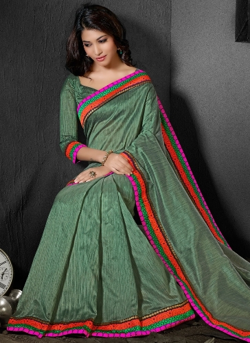 Sari de diseñador lujoso Bhagalpuri