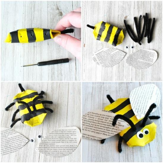דבורים מייצרות נייר ממוחזר