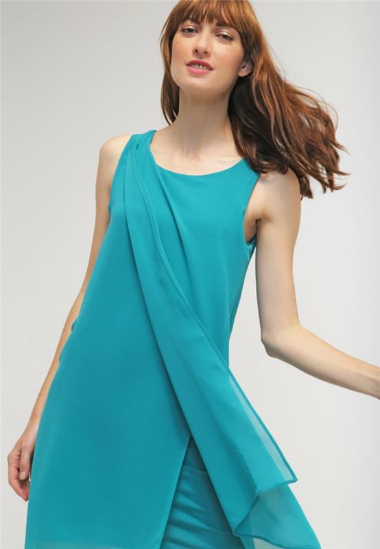 שמלה כחולה עיצוב צבע שמלות כחולות הודי