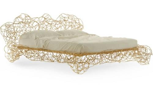 מיטת קמפנה מעצבת מסגרת מיטה של ​​אדרה מילאן