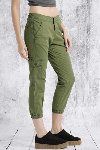 Pantaloni casual verdi