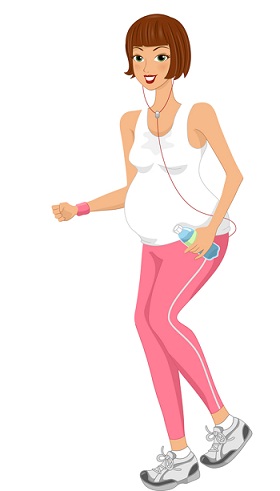 Correr durante el embarazo