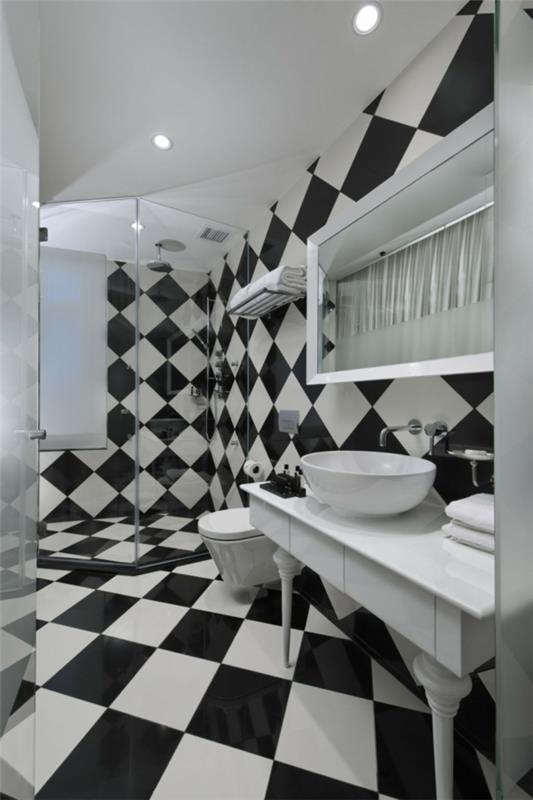 מלון סינגפור מלון אמבטיה מודרנית בעיצוב לבן