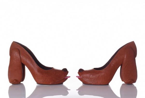 נעלי נשים אקסצנטריות מגניבות לשונות כלב מסטיק