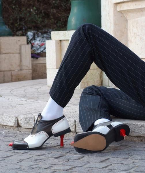 נעלי נשים אקסצנטריות מגניבות מסטיק קלאסי