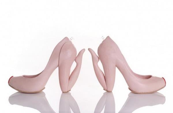נעלי נשים אקסצנטריות מגניבות בועה מסטיק גוף עירום
