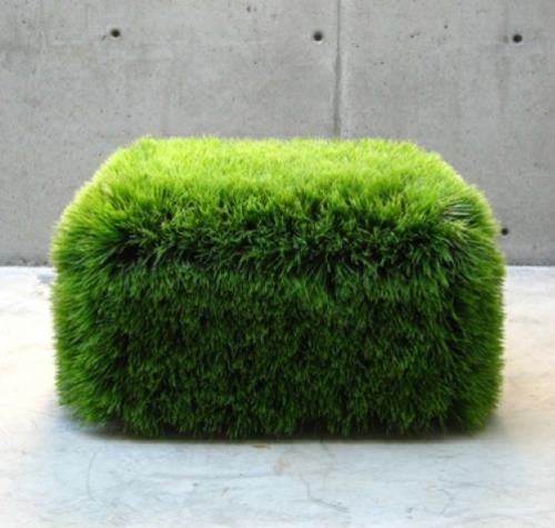 עיצובים של כריות מושבים מרובעים, דשא ארט ננסי פייר