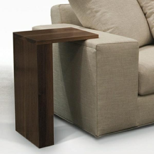 שולחן קפה עץ שולחן צד רהיטי סלון ספה