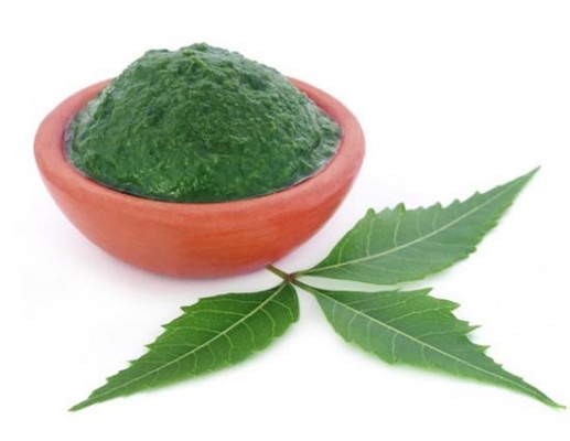 Pasta de neem para el tratamiento de la caspa para niños