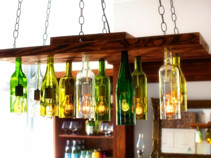 מנורות DIY ואורות מנורות לד מנורות מנורות מזרחיות עם גלאי תנועה מנורות מעצב בקבוק יין