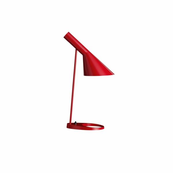 רהיטי עיצוב דניים Arne Jacobsen aj מנורה אדומה